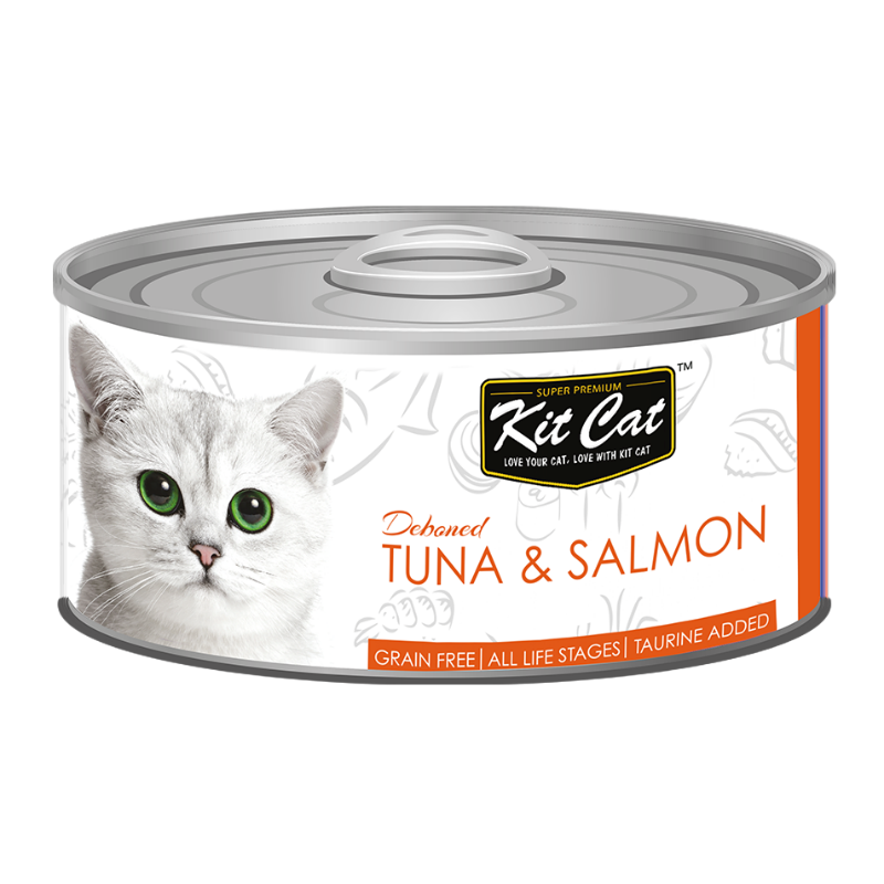 Kit Cat Deboned Tuna & Salmon Toppers 80g